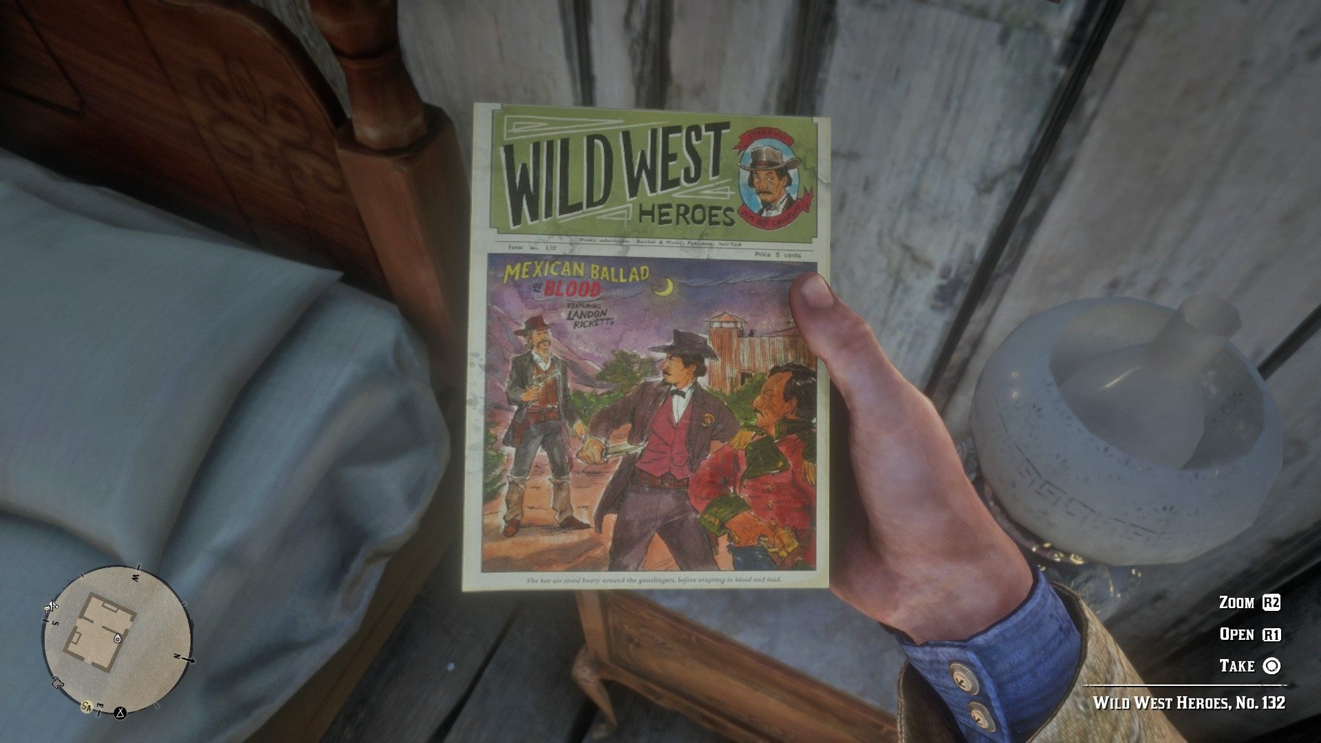 Screenshot of Red Dead book - via https://guides4gamers.com/red-dead-redemption-2/poi/item-requests/